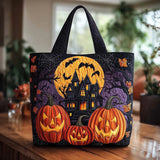 Kézműves Halloweeni Kastély Táska
