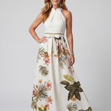 Meadow | Nyakpántos Mintás Maxi Ruha