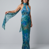 Juniper | Nyakpántos Ujjatlan Maxi Ruha