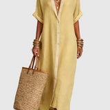 Manelle™ | Maxi Ruha Minimalista Vonallal