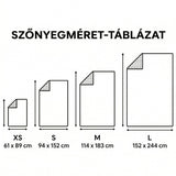 Téli fenyőerdő szőnyeg