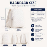 Hippie Camper Van Quilted Backpack TP03
