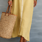 Manelle™ | Maxi Ruha Minimalista Vonallal