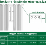 Párnázott Függöny - Erdei Menedék