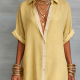 Manelle™ | Maxi Ruha Minimalista Vonallal