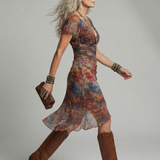 Aeris | Csendes Halter Midi Ruha