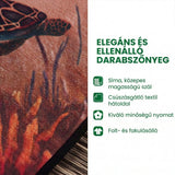 Téli fenyőerdő szőnyeg