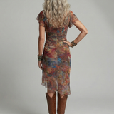 Aeris | Csendes Halter Midi Ruha