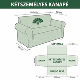 Varrott Kanapéhuzat - Ünnepi Patchwork