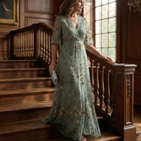 Selora | Halter Bloom Flow Maxi Ruha