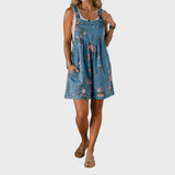 Marvina - Virágos Farmer Overál