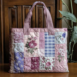 Kézműves Vintage Virágos Patchwork Táska
