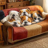 Varrott Kanapéhuzat - Bulldog A Pihenés Paradicsomában