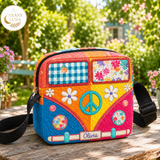 Egyedi Hippie Busz Crossbody Táska
