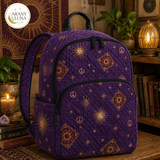 Boho-stílusú mennyei steppelt hátizsák