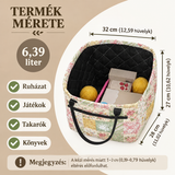 Boho napmintás tárolókosár