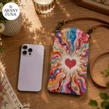 Hippie Heart steppelt telefontáska