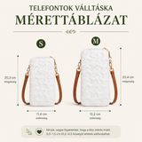 Tulipánkert steppelt telefontáska
