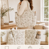 Csillagos éjszaka steppelt tote táska