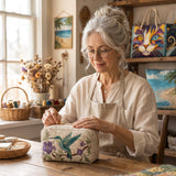 Kolibri Bloom steppelt kozmetikai táska