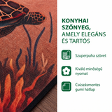 Konyhai szőnyeg Menedék Aqua