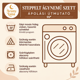 Fekete macska és tök steppelt ágyneműgarnitúra