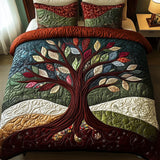 3 részes steppelt ágynemű garnitúra - A természet ölelése