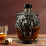 Oroszlán whisky palack