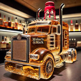 Kamion whisky-palack