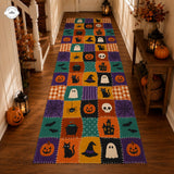 Halloween patchwork futószőnyeg