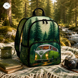 Vintage Camper Quilted Backpack LV06