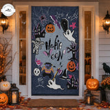 Kísérteties és cuki halloweeni steppelt ajtótakaró