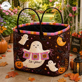 Kísérteties szezon Halloween steppelt tárolókosár TN58