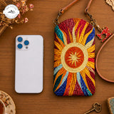 A Sunburst Steppelt Keskeny Telefontáska Keresztpántos TN05