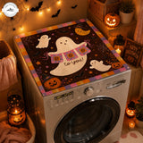 Aranyos „Boo” szellemes steppelt mosógéptakaró Halloweenre TN50QLTWMC