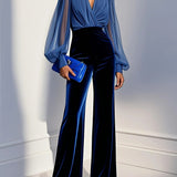 Maud™ - Eleganter Jumpsuit mit V-Ausschnitt