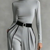 Vera™ - Elegantes Set mit Kontrastdetails