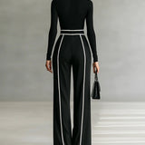 Vera™ - Elegantes Set mit Kontrastdetails