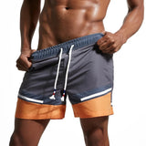 Heidi-Mode | Gyorsan száradó fürdőnadrág férfiaknak színblokkal és patchworkkal