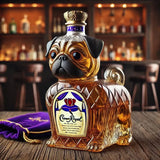 francia bulldog whisky üveg