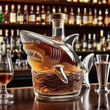 Cápa whisky üveg