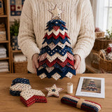 Hazafias patchwork kézműves DIY steppeltfa-készlet