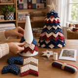 Hazafias patchwork kézműves DIY steppeltfa-készlet