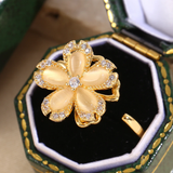 Margarétás Vintage Aranygyűrű